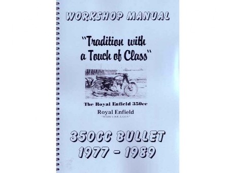Enfield Bullet manual 1977 to 1989